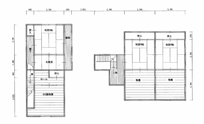 母屋2階